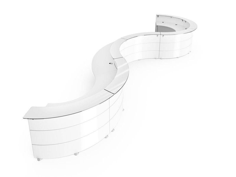 Banque d’Accueil ABAKO Arrivetz Lyon – Design Modulable et Élégant