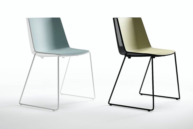 Chaise AIKU MDF Italia Arrivetz Lyon : Design Jean Marie Massaud pour Bureau et Conférence