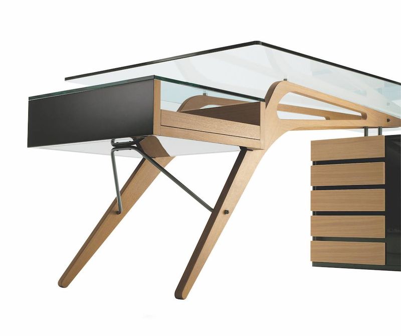Bureau CAVOUR Carlo Mollino Arrivetz Lyon – Design Intemporel et Élégant