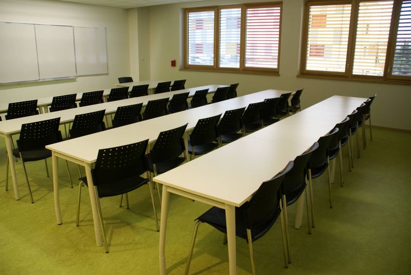 Aménagement intérieur du centre de formation à Lyon 3 par Arrivetz