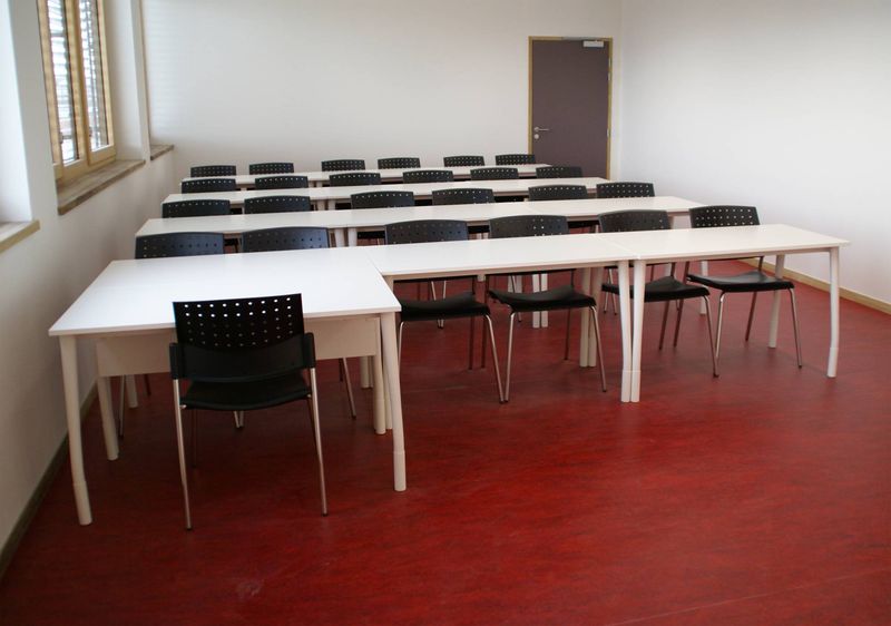 Aménagement intérieur du centre de formation à Lyon 3 par Arrivetz