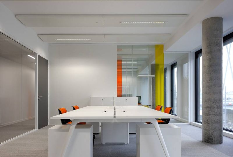 Aménagement Bureau Témoin Dentressangle Initiative à Lyon 2e par Arrivetz